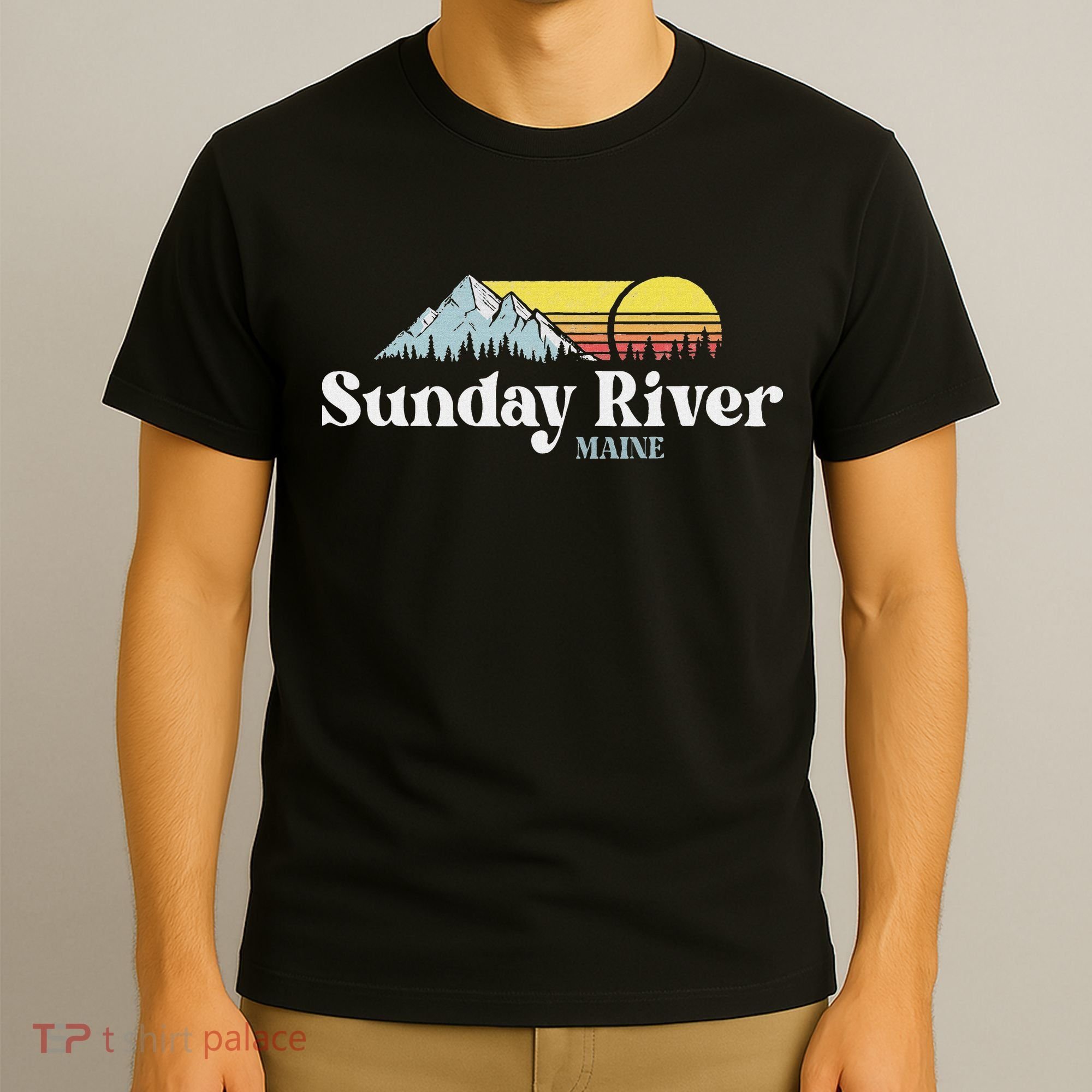 Sunday River Maine Ski Snowboard Hiking Family Vacation T-Shirt