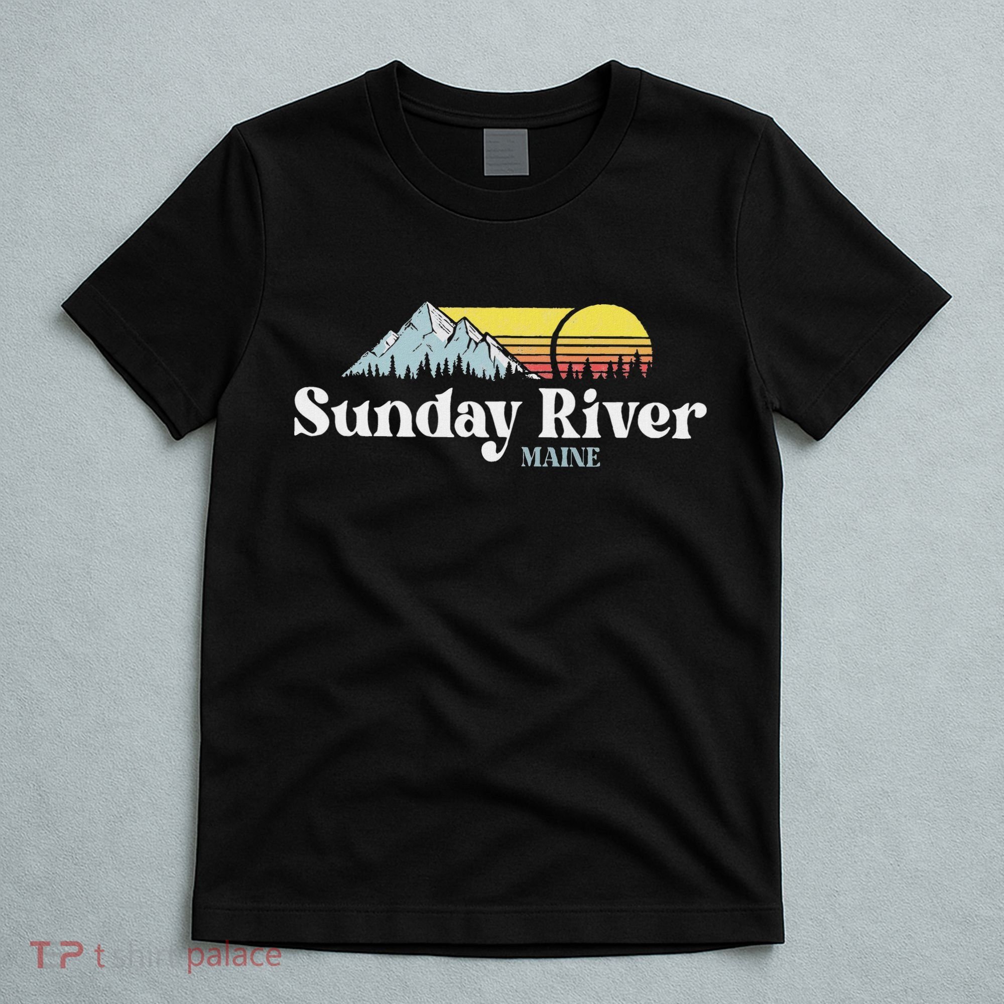 Sunday River Maine Ski Snowboard Hiking Family Vacation T-Shirt