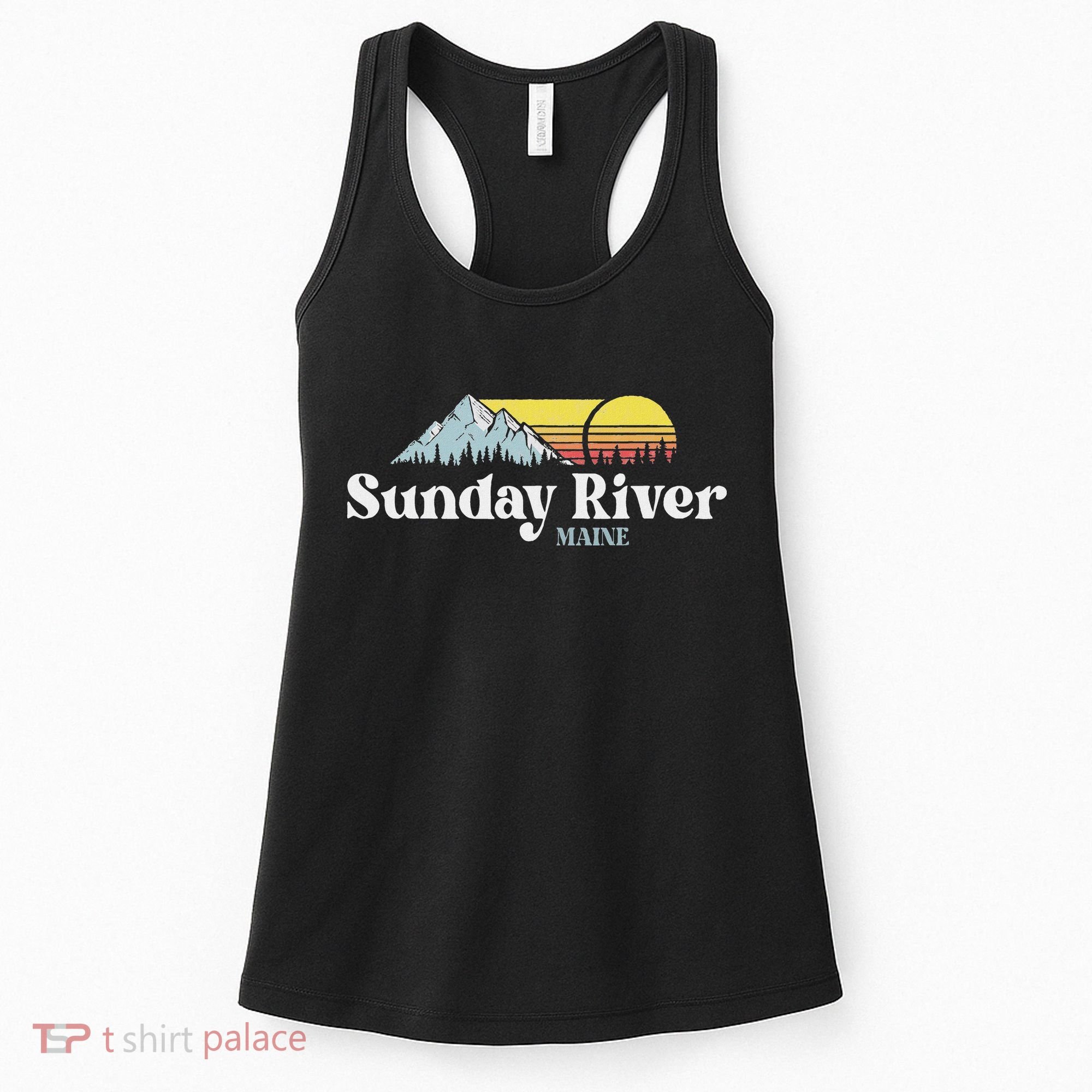Sunday River Maine Ski Snowboard Hiking Family Vacation Women's Tank Top