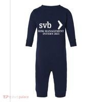 SVB Risk Management Intern Department Dept Team 2023 Infant Fleece One Piece thumb 0