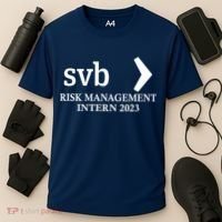 SVB Risk Management Intern Department Dept Team 2023 Cooling Performance Crew T-Shirt thumb 3