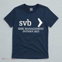 SVB Risk Management Intern Department Dept Team 2023 T-Shirt thumb 5