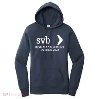 SVB Risk Management Intern Department Dept Team 2023 Women's Hoodie thumb 0