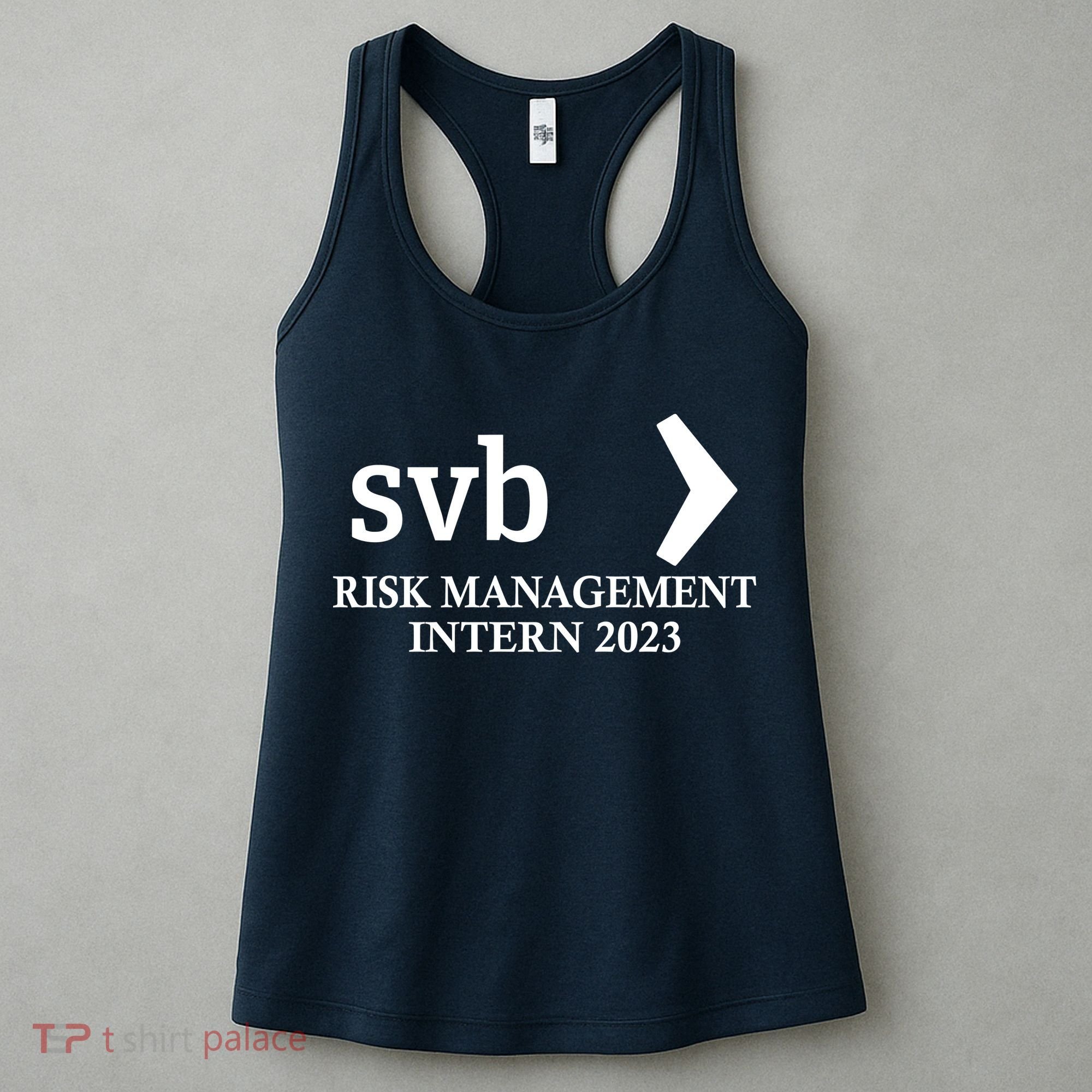 SVB Risk Management Intern Department Dept Team 2023 Women's Tank Top