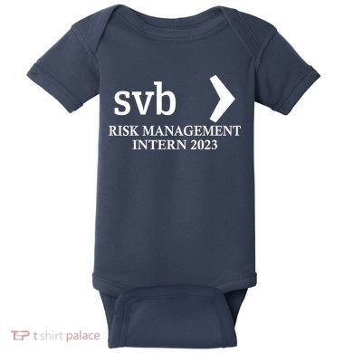 SVB Risk Management Intern Department Dept Team 2023 Baby Bodysuit