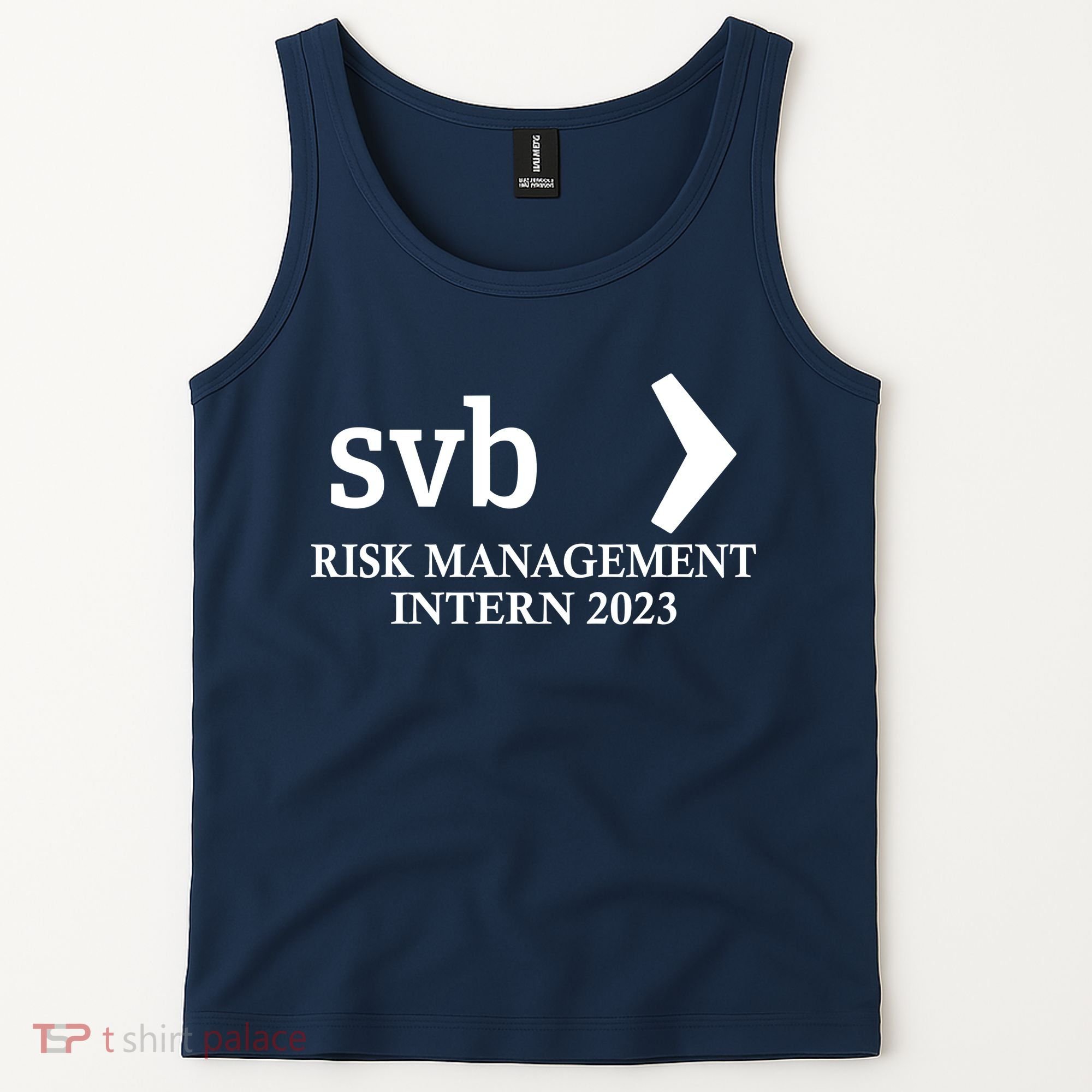 SVB Risk Management Intern Department Dept Team 2023 Tank Top
