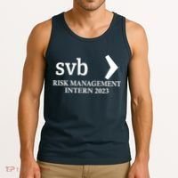 SVB Risk Management Intern Department Dept Team 2023 Tank Top thumb 3