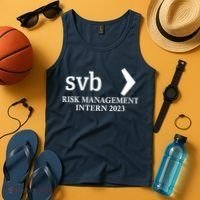 SVB Risk Management Intern Department Dept Team 2023 Tank Top thumb 4