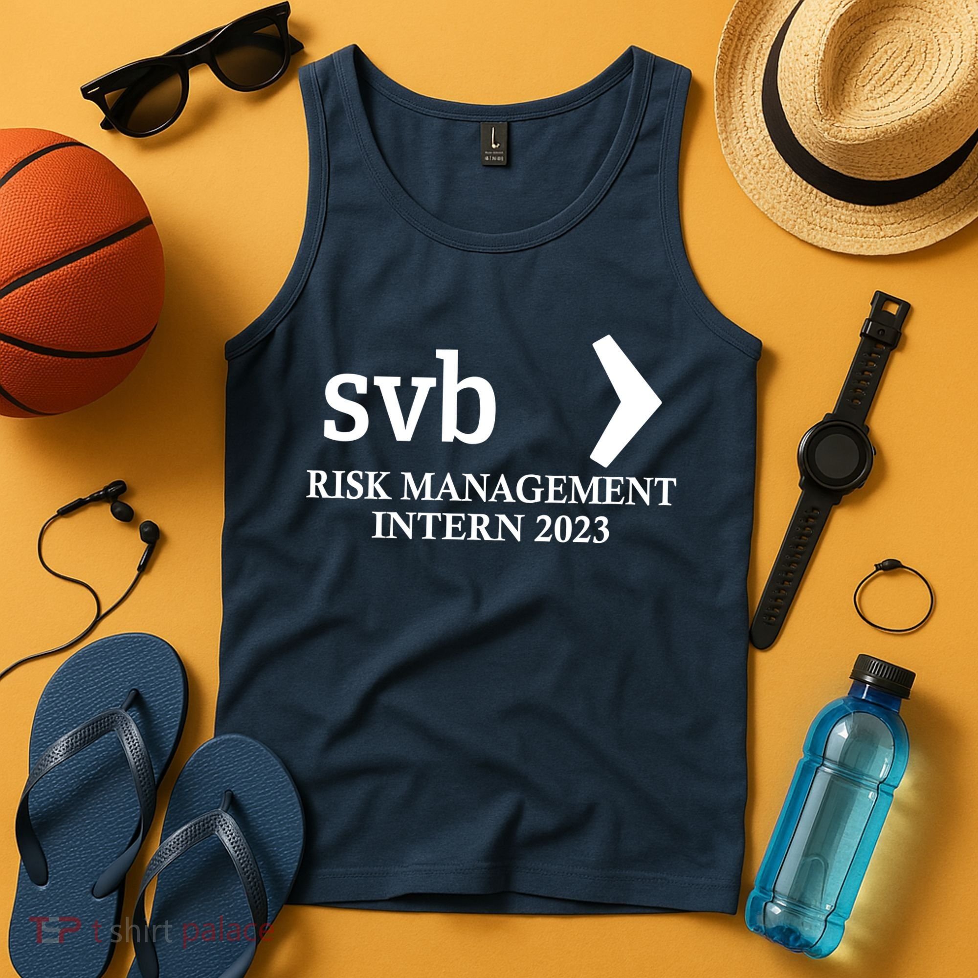 SVB Risk Management Intern Department Dept Team 2023 Tank Top