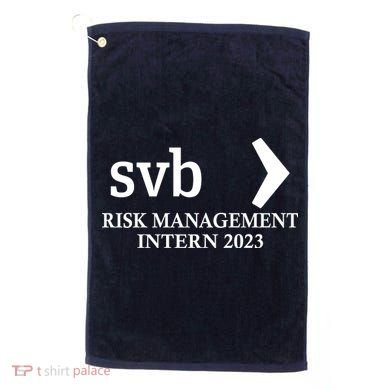 SVB Risk Management Intern Department Dept Team 2023 Golf Towel