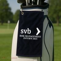 SVB Risk Management Intern Department Dept Team 2023 Golf Towel thumb 2