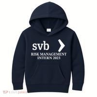 SVB Risk Management Intern Department Dept Team 2023 Kids Hoodie thumb 0