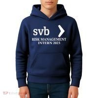 SVB Risk Management Intern Department Dept Team 2023 Kids Hoodie thumb 4