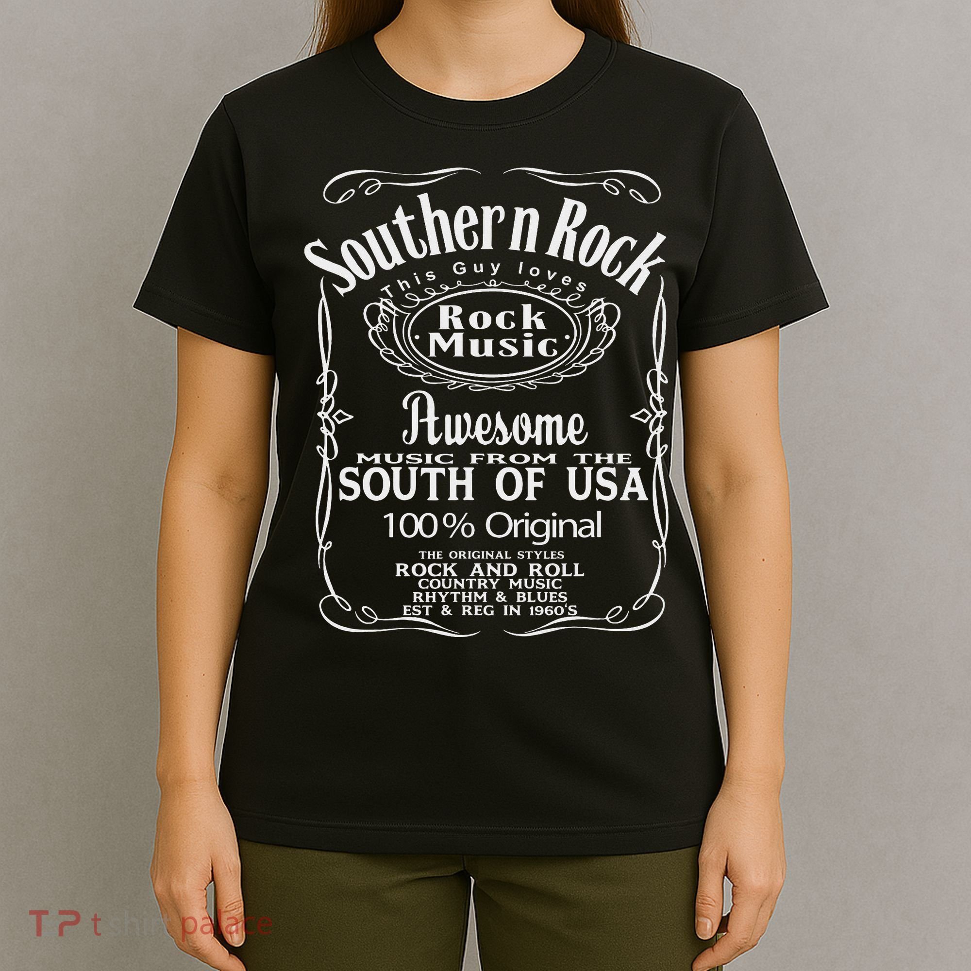Southern Rock Music Usa United States T-Shirt