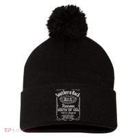 Southern Rock Music Usa United States Pom Pom 12in Knit Beanie thumb 0