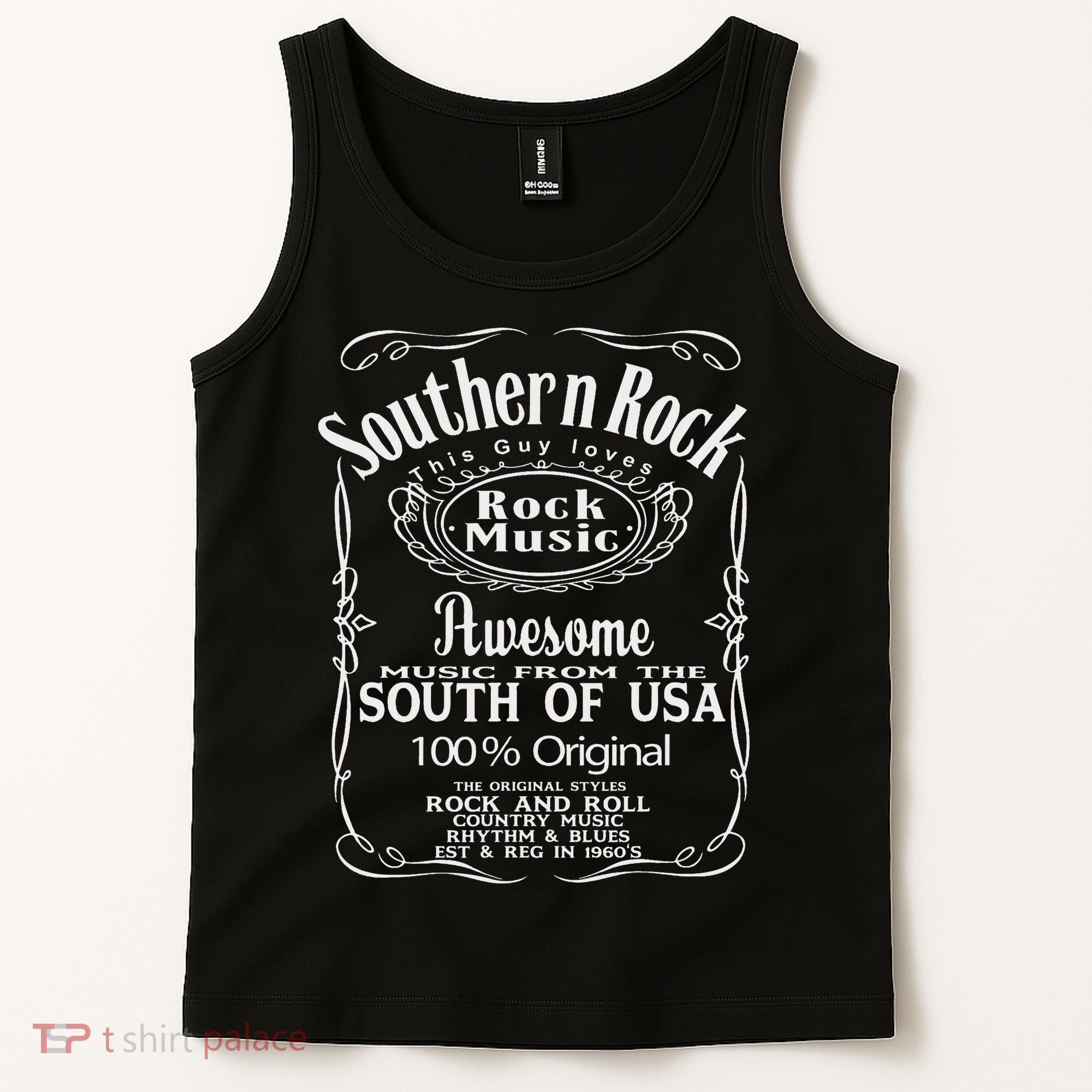 Southern Rock Music Usa United States Tank Top