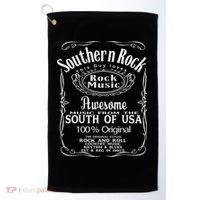 Southern Rock Music Usa United States Golf Towel thumb 0