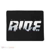 Snowmobile Ride Motor Sled Racing Winter Mountain Sports Fan Mousepad thumb 0