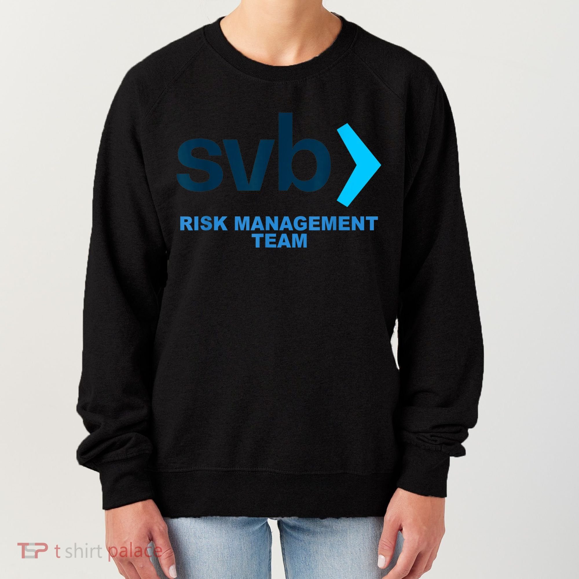 SVB Risk Management Team Funny Svb Women's Sweatshirt