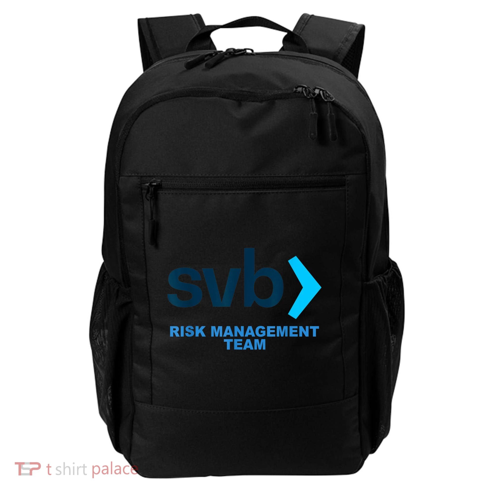 SVB Risk Management Team Funny Svb Backpack