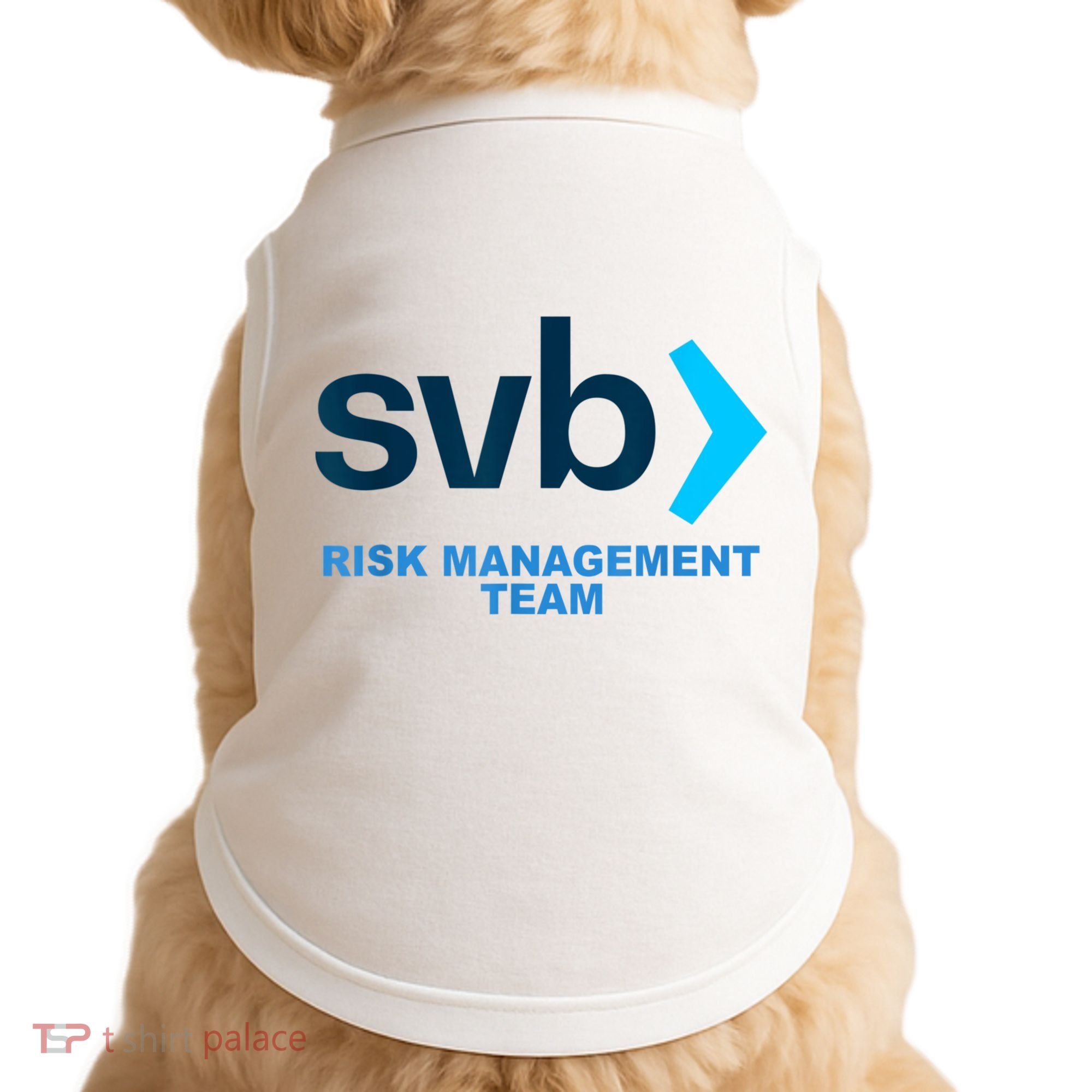 SVB Risk Management Team Funny Svb Doggie Tank