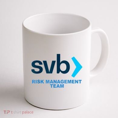 SVB Risk Management Team Funny Svb Coffee Mug back