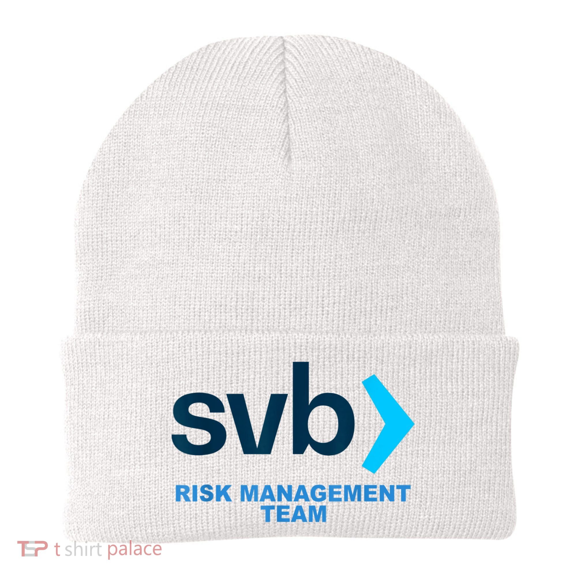 SVB Risk Management Team Funny Svb Beanie