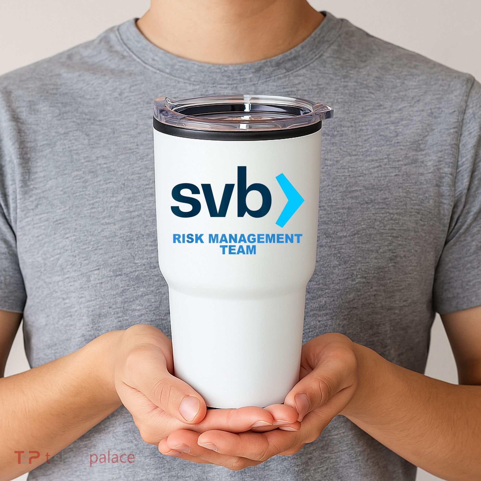 SVB Risk Management Team Funny Svb Tumbler
