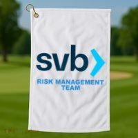 SVB Risk Management Team Funny Svb Golf Towel thumb 1