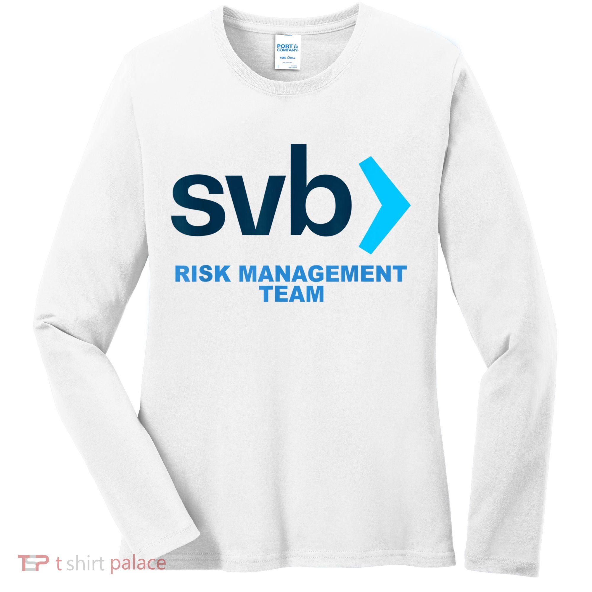 SVB Risk Management Team Funny Svb Women's Long Sleeve Shirt