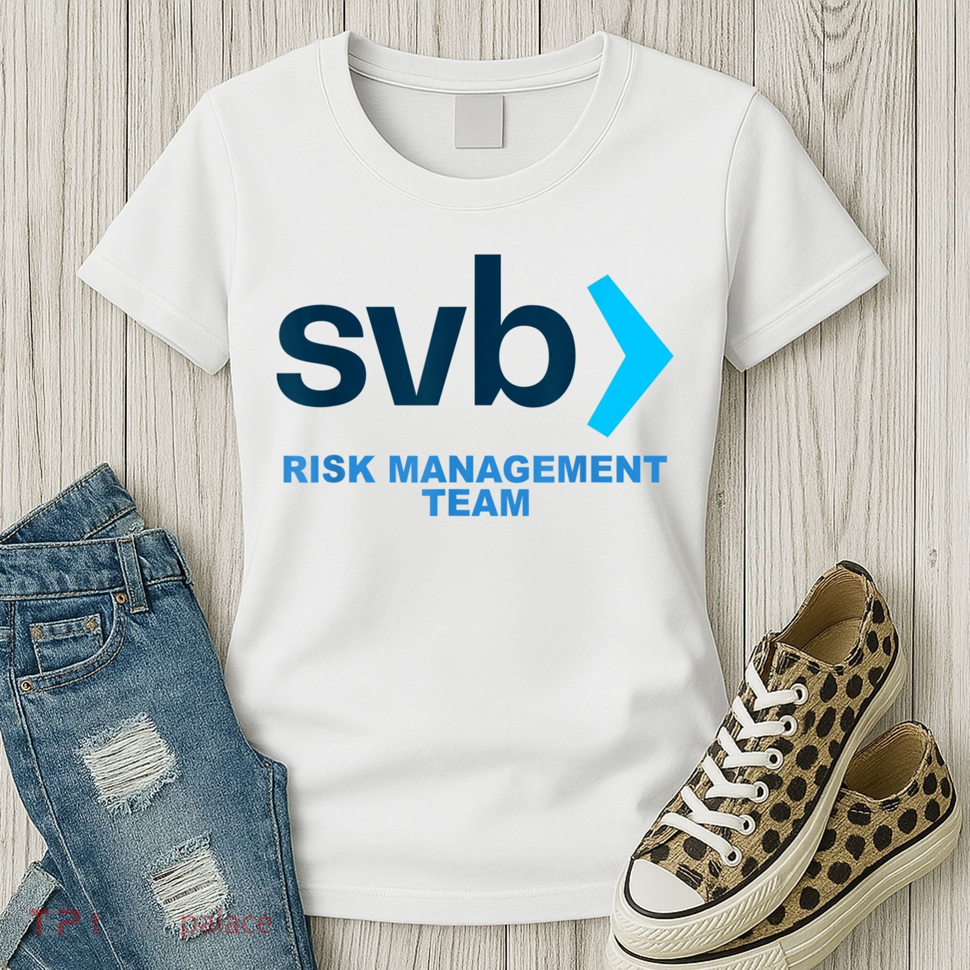 SVB Risk Management Team Funny Svb Women's T-Shirt