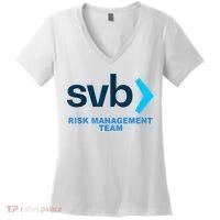 SVB Risk Management Team Funny Svb Women's V-Neck T-Shirt thumb 0