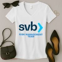 SVB Risk Management Team Funny Svb Women's V-Neck T-Shirt thumb 2