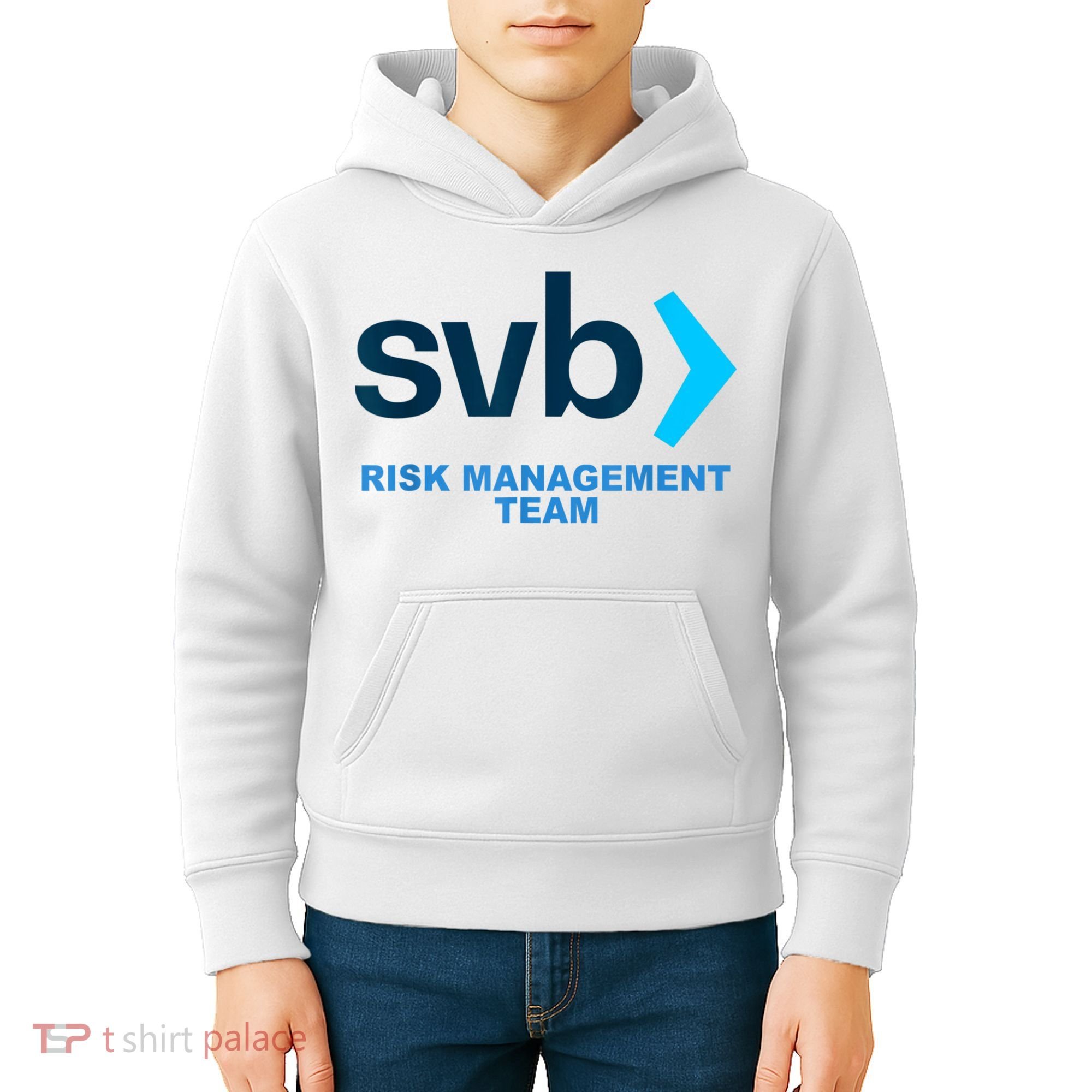 SVB Risk Management Team Funny Svb Kids Hoodie