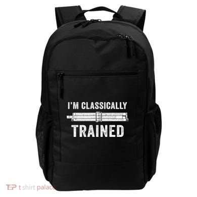 Slide Rule Mechanical Analog IM Classically Trained Gift Backpack