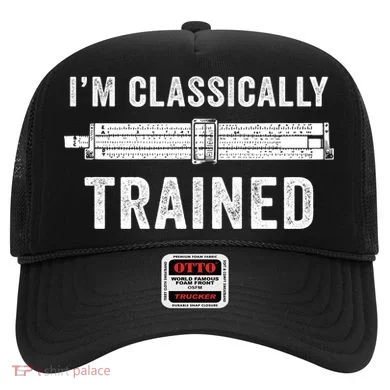 Slide Rule Mechanical Analog IM Classically Trained Gift Hat