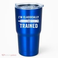 Slide Rule Mechanical Analog IM Classically Trained Gift Tumbler thumb 0