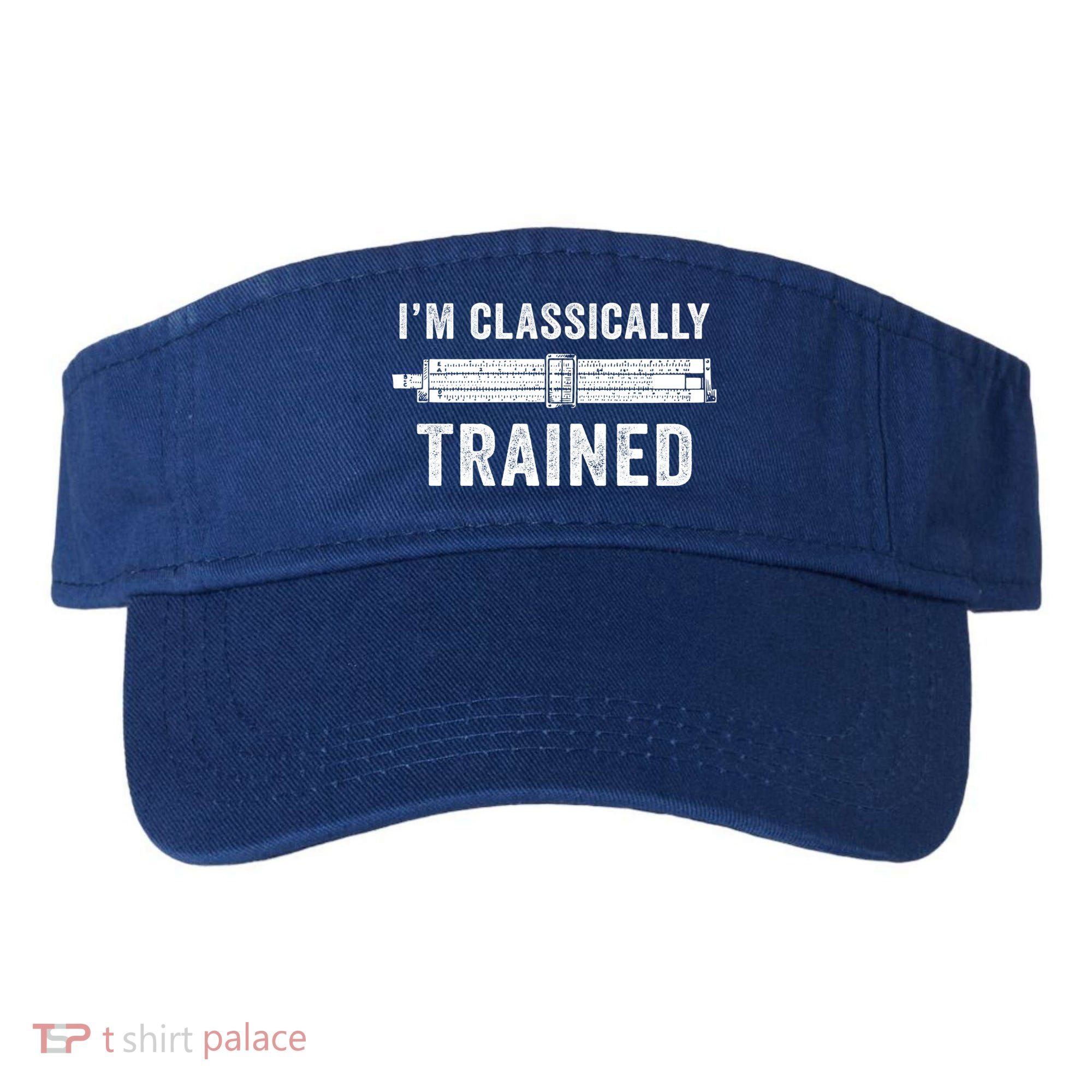 Slide Rule Mechanical Analog IM Classically Trained Gift Visor