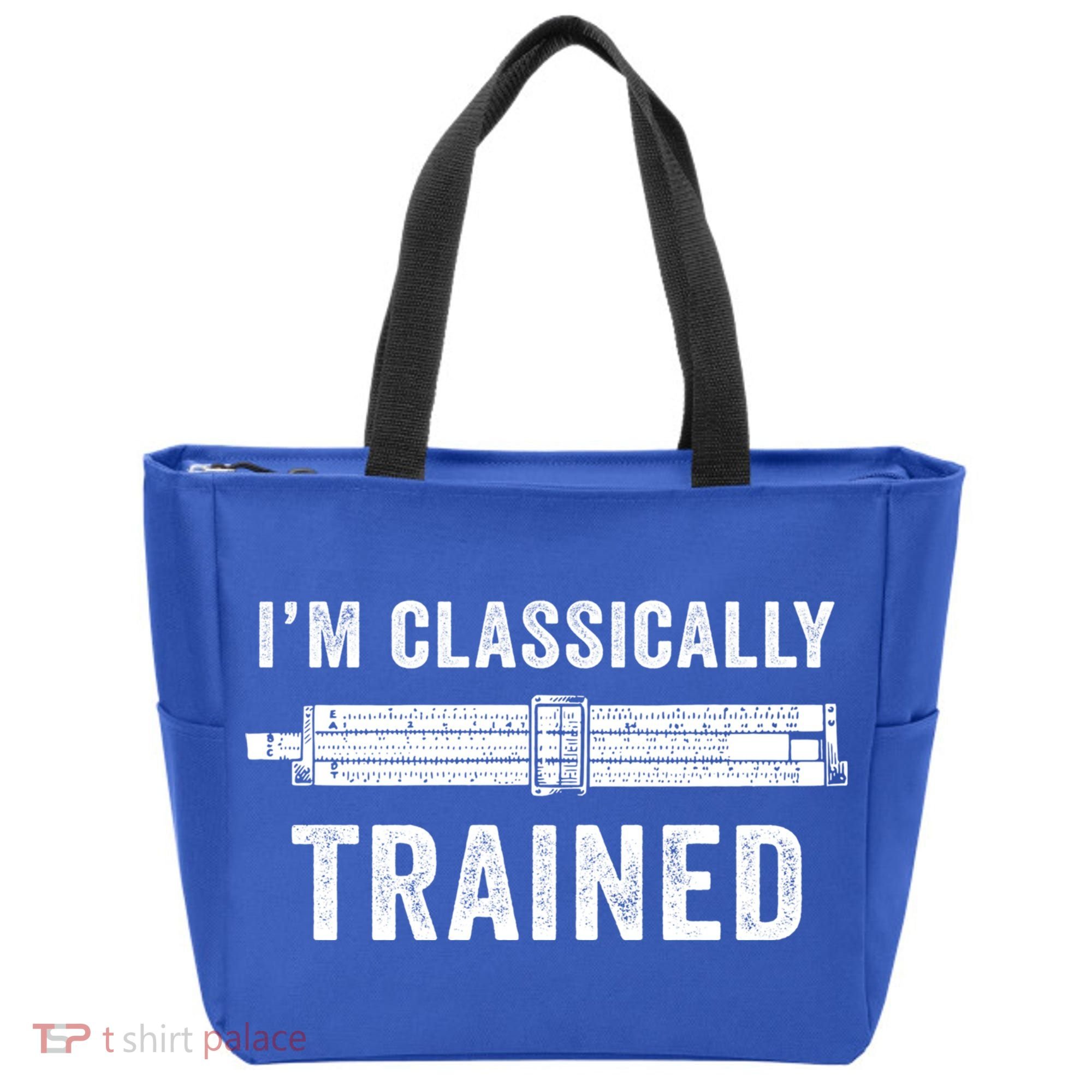 Slide Rule Mechanical Analog IM Classically Trained Gift Tote Bag