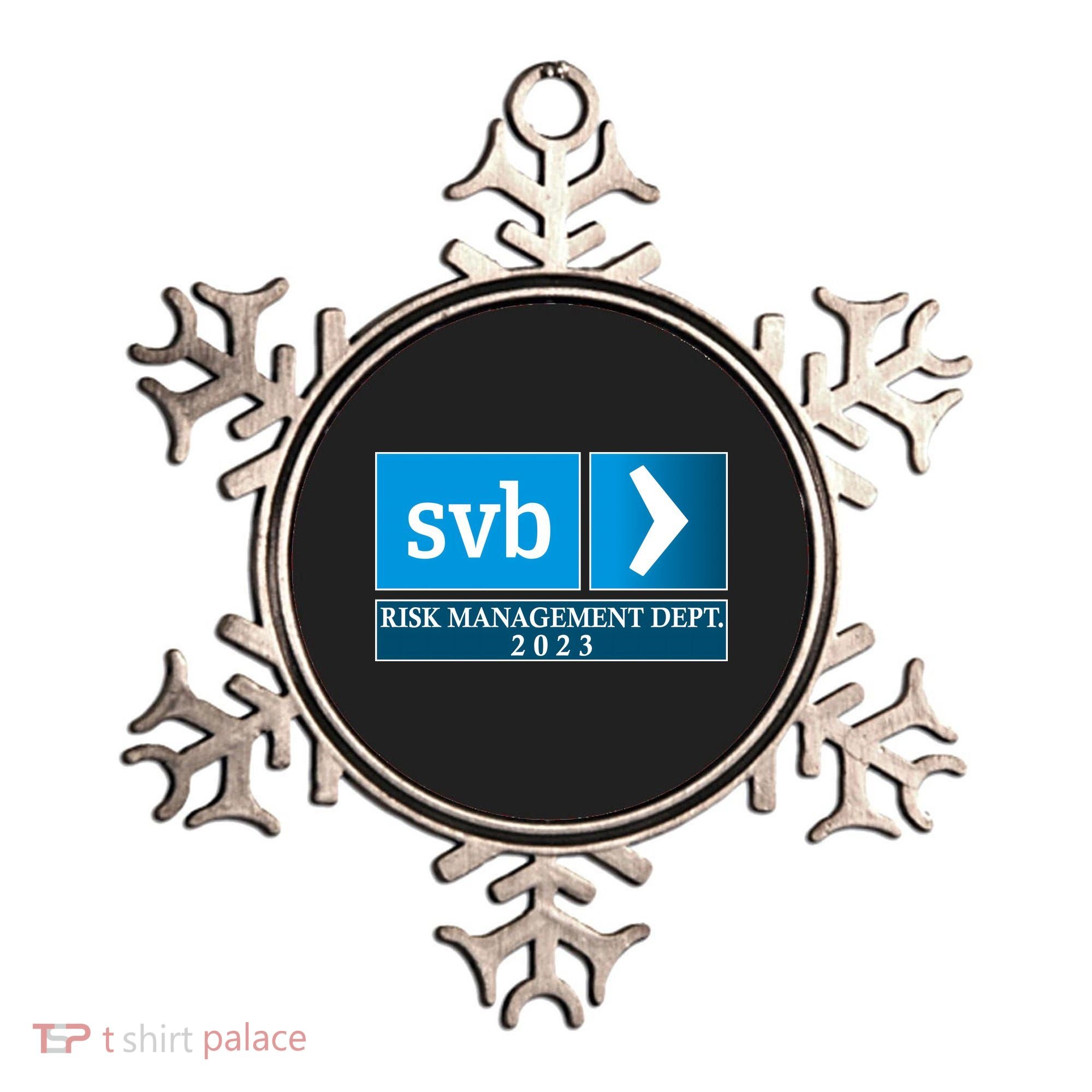 SVB Risk Management Dept. Department Team 2023 Ornament