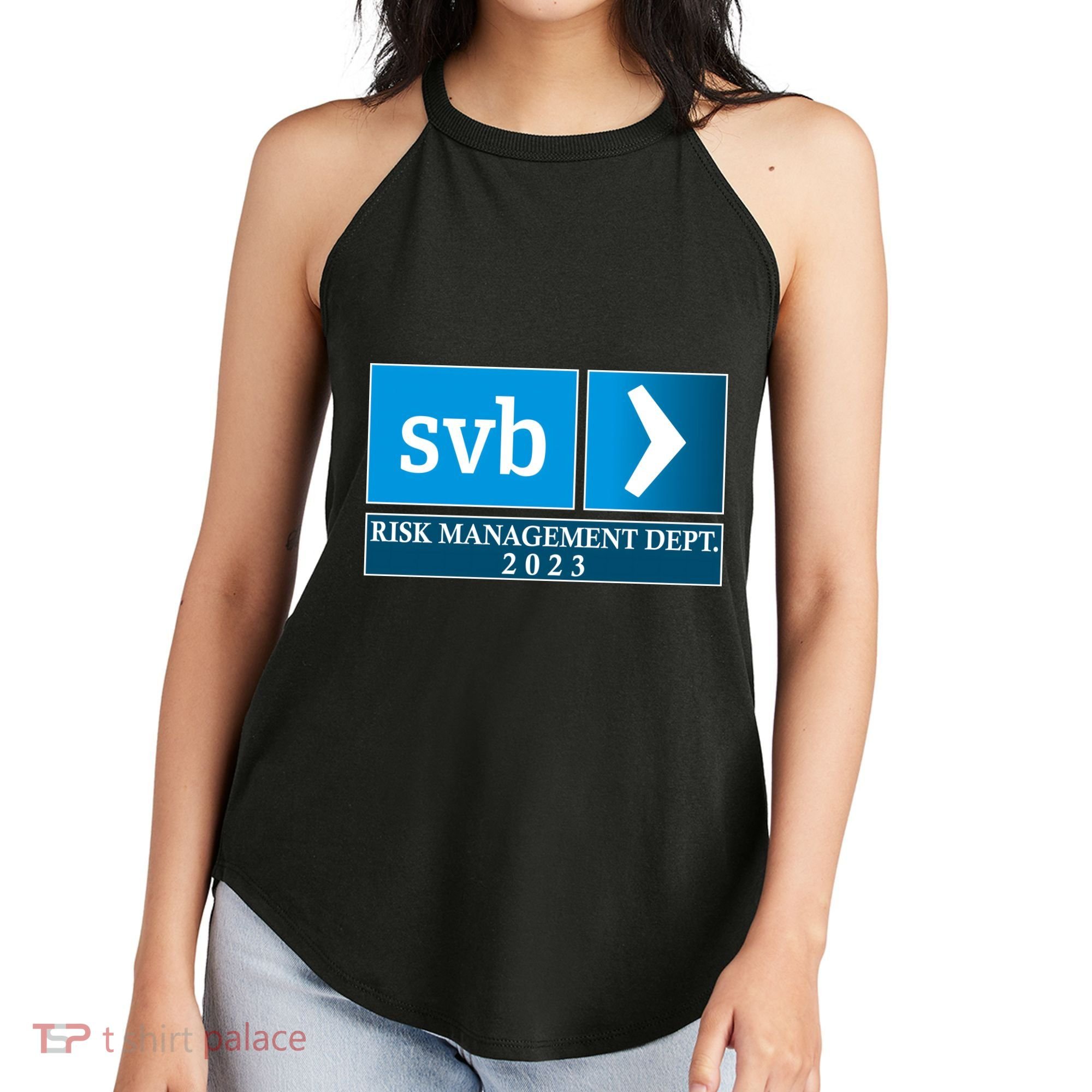 SVB Risk Management Dept. Department Team 2023 Women's Perfect Tri Rocker Tank