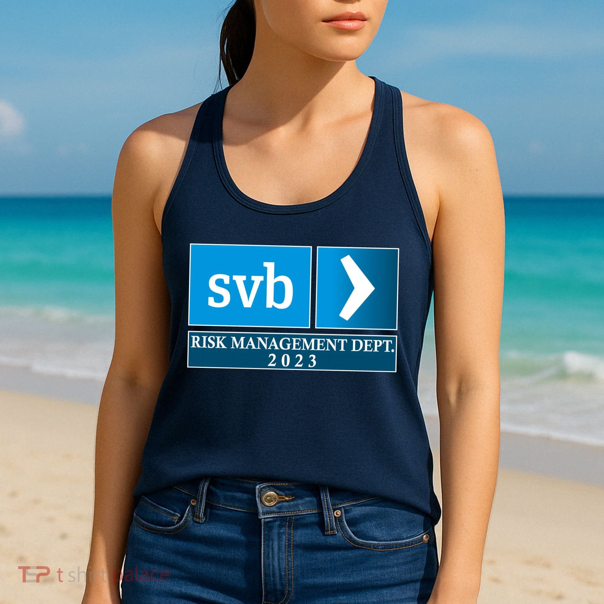 SVB Risk Management Dept. Department Team 2023 Women's Tank Top