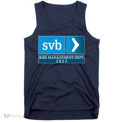 SVB Risk Management Dept. Department Team 2023 Tank Top
