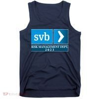 SVB Risk Management Dept. Department Team 2023 Tank Top thumb 0