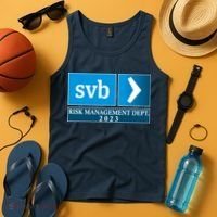 SVB Risk Management Dept. Department Team 2023 Tank Top thumb 4