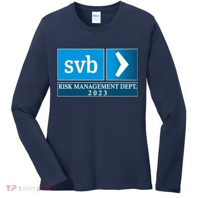 SVB Risk Management Dept. Department Team 2023 Women's Long Sleeve Shirt