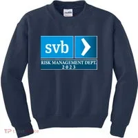 SVB Risk Management Dept. Department Team 2023 Kids Sweatshirt thumb 0