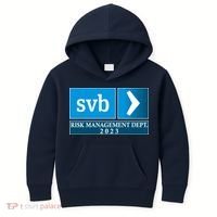 SVB Risk Management Dept. Department Team 2023 Kids Hoodie thumb 0