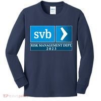 SVB Risk Management Dept. Department Team 2023 Kids Long Sleeve Shirt thumb 0
