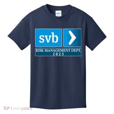SVB Risk Management Dept. Department Team 2023 Kids T-Shirt